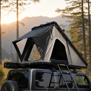 1-2 Person Aluminum Hard Shell Rooftop Tent for Car Camping for Sale