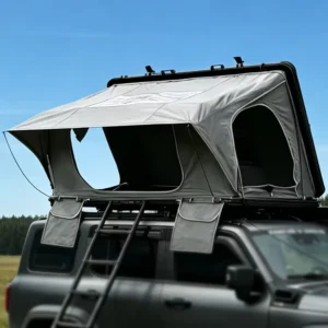 1-2 Person Quick Setup SUV 4×4 Waterproof Aluminium Hard Shell Car Rooftop Tent for Camping