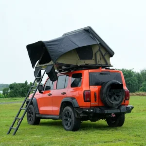 1-3 Person Hard Shell Aluminum Rooftop Tent for Car Camping