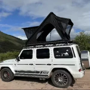 1-3 Person Lightweight Shell Camping Car Rooftop Tent Triangle Type