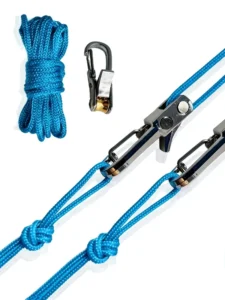 1 Hook 3m Rope Tightening Tool with Fixed Buckle for Tent Lines and Camping
