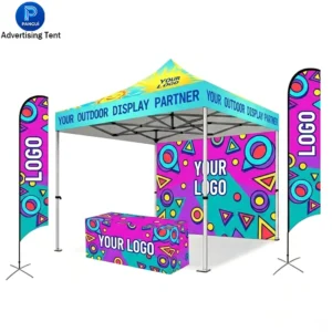 1 MOQ Factory Outdoor Tent Exhibition Event Marquee Gazebos Canopy Pop up Custom Printed Tent Advertising Show
