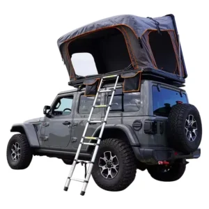 1.3M Side Open Roof Top Tent with Quick Automatic Opening Aluminum Hard Shell SUV Camping