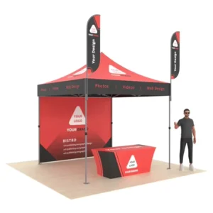 10*10FT 10*15FT 10*20FT Customized Waterproof Pop-Up Tent with Double-Sided Printing for Outdoor Marketing