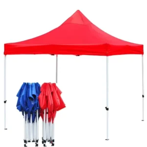 10*10Ft 420D Oxford Retractable Waterproof Parasol Umbrella Outdoor Canopy Tent Portable Gazebo 3X3