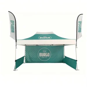 10*15ft Outdoor 600D Oxford Waterproof Eco-friendly UV Resistant Fire Retardant Aluminum Frame Custom Design Tents Advertising