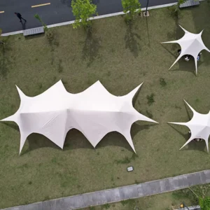 10-50 Persons Camping Beach Sun Shade Shelter Outdoor Festival Canvas Fabric Waterproof Canopy Tent for Weddings