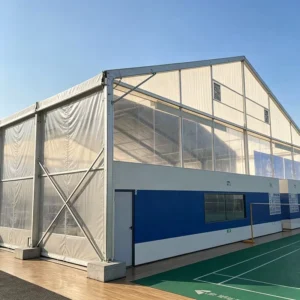 10 60m Professional Event Tent 3 15m Side Height Windproof Snowproof Heat Insulated Large Span Unobstructed Space