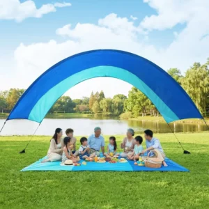 10 Person Quick Setup 300*500cm Durable Nylon Fabric Portable Outdoor Beach Canopy Tarp Tent
