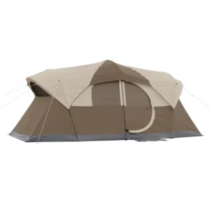 10-Person Three-season Polyester Camping Tent Rainfly Room Divider Weatherproof 2000-3000mm Waterproof Foldable Tent