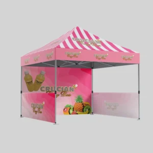 10 X 10ft Double Luxury Exhibition Tent Heavy Duty Outdoor Waterproof Advertising Awnig Custom Logo Print Trade Outdoor Events