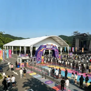 100 Persons Aluminum Music Festival Tent for Outdoor Party Concert and Entertainment Event
