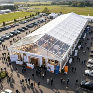 100 Persons Commercial Aluminum Structure Tent for International Exhibition and Business Event