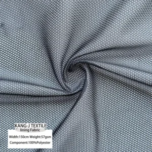 100% Polyester 57gsm 150cm Mesh Fabric Quick Dry Sportswear Soft Smooth Snag Resistant Breathable Garment Pocket Lining