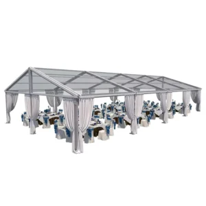 100 Sqm Outdoor Events Marquee Party Transparent Wedding Tent Capacity 400 People