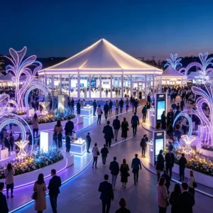 1000 Persons Aluminum Expo Tent for Large Exhibition Event and Brand Showcase