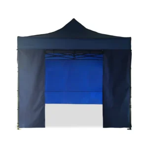 10X10FT Waterproof Pop-up Folding Canopy Tent with Side-wall Windows
