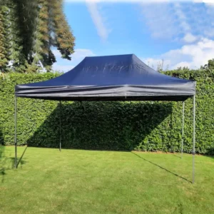 10X15FT Steel Frame Waterproof Fabric Folding Canopy Tent for Outdoor Events