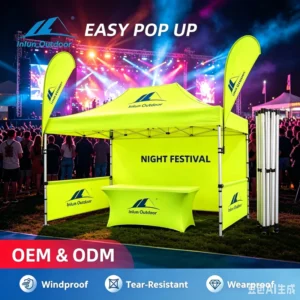 10X15ft Easy up Outdoor Gazebo Pop up Canopy Tent