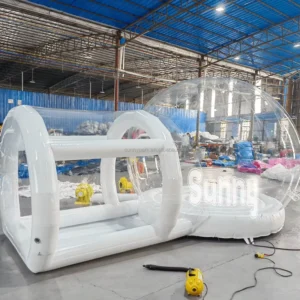10ft/3m Inflatable Bubble Bounce House Balloons Dome Tent With Thick Bottom Inflatable Transparent Bubble Balloons