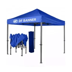 10ft Canopy Pop up Tent Foldable Retractable Custom Logo Printed 3×3 3×4.5 Outdoor Gazebo