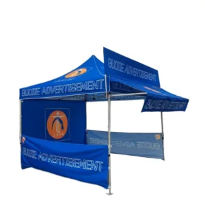 10ft X 10ft Pavillon Waterproof Pop up Gazebo with Side Wall Eaves Marquee Garden Party Canopy Tent Outdoor Gazebo