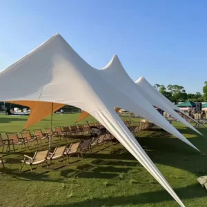 10m 15m 20m Oxford Fabric Outdoor UV Resistant Sun Shade Marquee Party Tent for 80 Persons Outdoor Event Activities