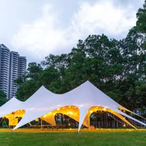 10m 15m and 20m Durable Outdoor UV Resistant Sun Shade Marquee Party Canopy Tent for 80 Persons Outdoor Event Activities
