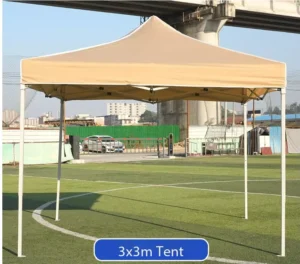 10×10/10×15 Half-Mesh Half-Oxford Pop-Up Tent, Waterproof Event Gazebo