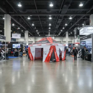 10×10/10×20 Custom Outdoor Trade Show Food Vendor Booth Canopies