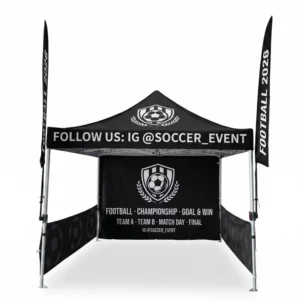 10×10 3×3 Custom Aluminum Canopy Tent with Waterproof Oxford Fabric for Trade Shows and Outdoor Events
