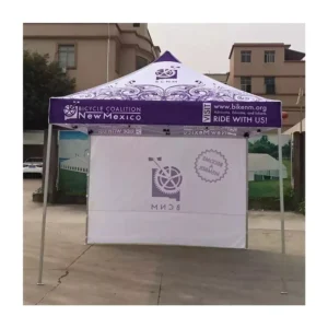 10×10 3x3m Aluminum Pop-Up Canopy Tent, 40mm Hex Frame, 600D, Custom Logo, Trade Show Event