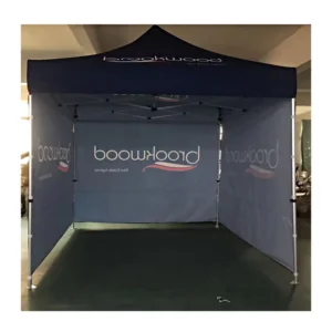 10×10 40mm Hexagon Aluminum Frame 600D Foldable Pop-Up Canopy Tent 3×3 Outdoor