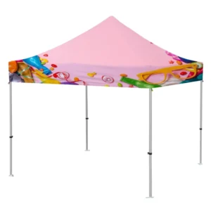 10×10 Aluminium Pop up Outdoor Pink Market Folding Canopy Tent