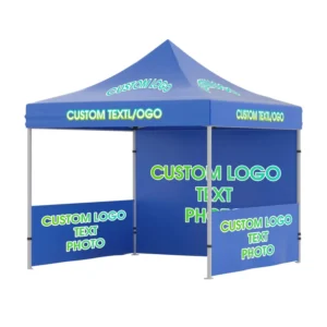 10×10 Aluminum Alloy Four-Season Waterproof Advertising Pop-Up Canopy Tent for Trade Shows and Outdoor Events