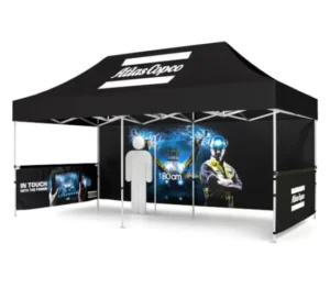 10×10 Canopy Tent Heavy Duty Dye Sublimation Printing Outdoor Advertising Tent Trade Show Tents for Events