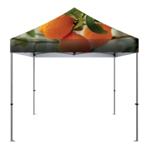 10×10 Custom Logo Printed Aluminum Pop-Up Canopy Tent for Trade Shows and Exhibitions