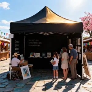 10×10 Custom Pop-Up Canopy Tent for Events with OEM Design Service