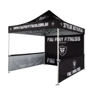 10×10 Custom Pop-up Tent Outdoor Marquee Canopy Gazebo for Events, Flags, and Banners