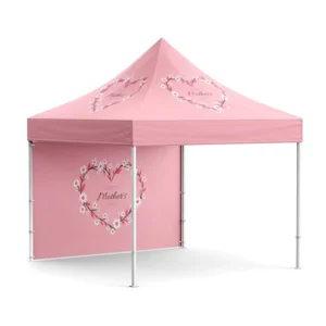 10×10 Custom Print Advertising Promotional Pop up Event Folding Aluminium Gazebo Canopy Roof Top Trade Show Tent