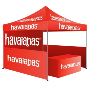 10×10 Custom Print Pop-Up Tent for Outdoor Advertising, Events, Camping, and Exhibitions