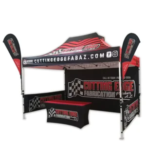 10×10 Custom Printed Folding Aluminum Marquee Gazebo Canopy Tent