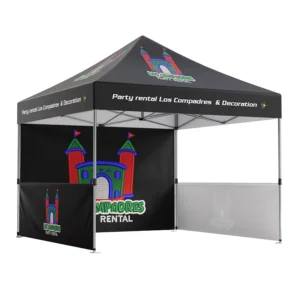 10×10 Double Aluminum Alloy Heavy Duty Outdoor Canopy Trade Show Tent Custom Branding for Business Advertising Exhibition Events