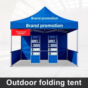 10×10 FT Heavy Duty Waterproof Canopy for Trade Show Party & Outdoor Events Commercial Pop up Tent