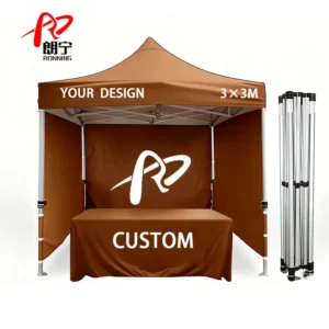 10×10 FT Industrial Commercial Gazebo Tent 3X3 Sidewall Market Trade Show Outdoor Folding Pop-up Canopy Tent