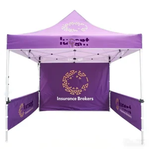 10×10 FT Promotional Marquee Advertising Tent with Sidewalls for Exhibition Booths