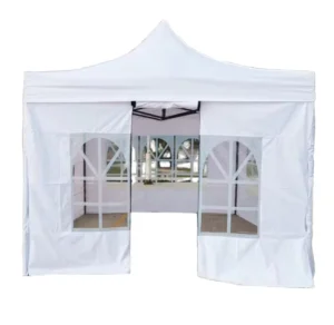10×10 Ft Extended Folding Aluminum Oxford Canopy Tent Gazebo with Event Logo Printing