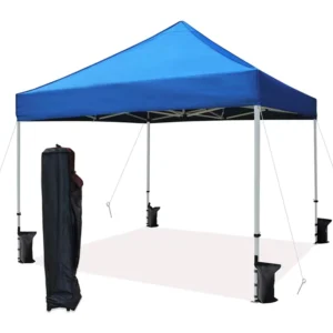 10×10 Luxury Indoor/Outdoor Tent Pergola Gazebo Inflatable Camping House Aluminum Alloy Frame Folding Carton Packing Customized