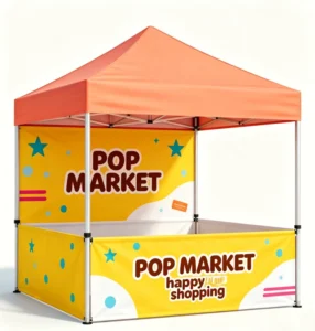 10×10 Outdoor Advertising Canopy Tent with Frame