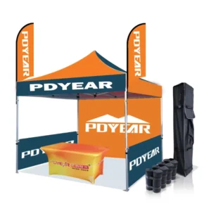 10×10 Outdoor Aluminum Trade Show Tent Exhibition Event Marquee Canopy Pop up Custom Printed with Logo